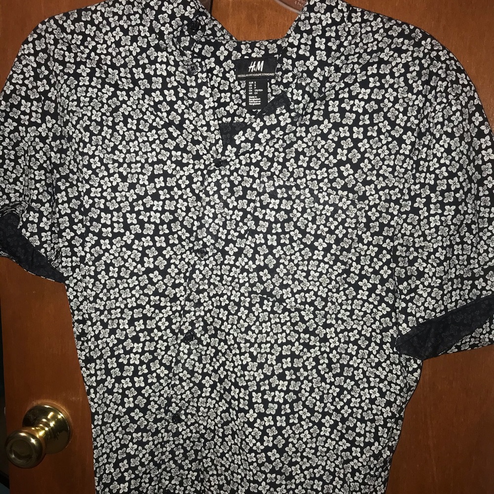 H&M flower shirt